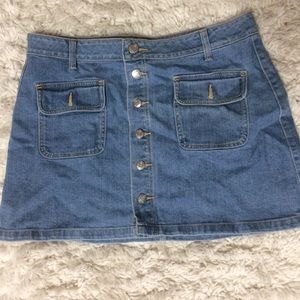 American Eagle Jean Skirt